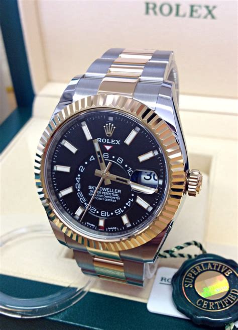 rolex sky dweller leather replica|how to detect a fake rolex.